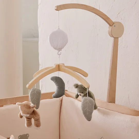 Noukie's F&O Muziekmobiel Met Houten Arm