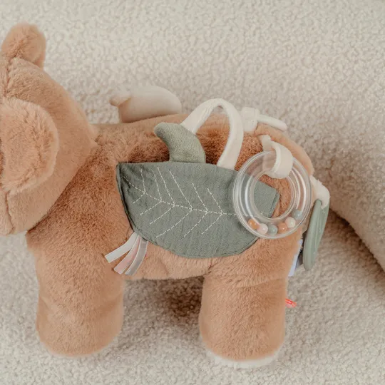 Noukie's F&O Activiteitenknuffel - Veloudoux /Mousseline 