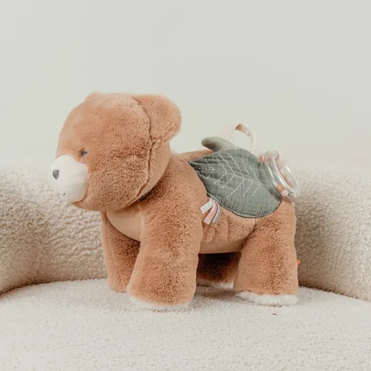 Noukie's F&O Activiteitenknuffel - Veloudoux /Mousseline 