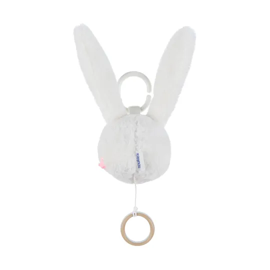 Noukie's B&M Musicale Knuffel - 20 cm - Snow 