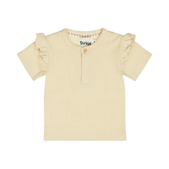Dirkje T‑shirt - Maat 62 - Soft Sand