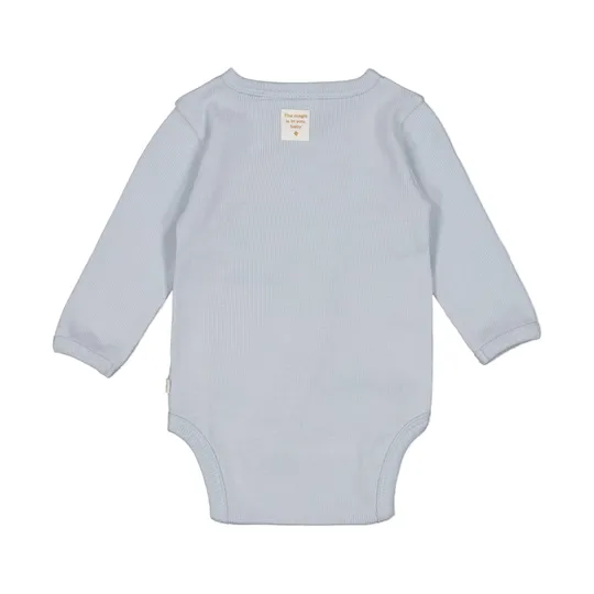 Feetje The Magic Is In You Wikkelromper Rib - Blauw