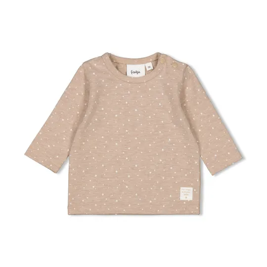 Feetje The Magic is in You Longsleeve Shirt – Taupe Melange
