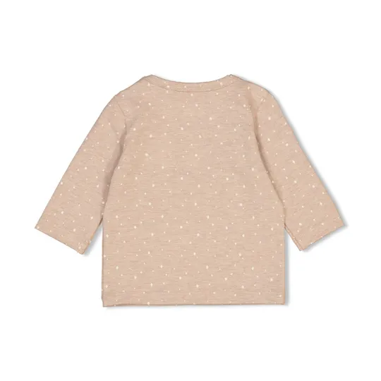 Feetje The Magic is in You Longsleeve Shirt – Taupe Melange