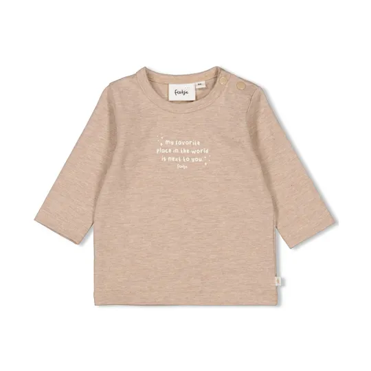 Feetje The Magic is in You T-Shirt - Taupe Melange