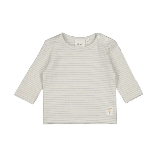 Feetje The Magic Is In You Longsleeve Rib Met Streep - Blauw