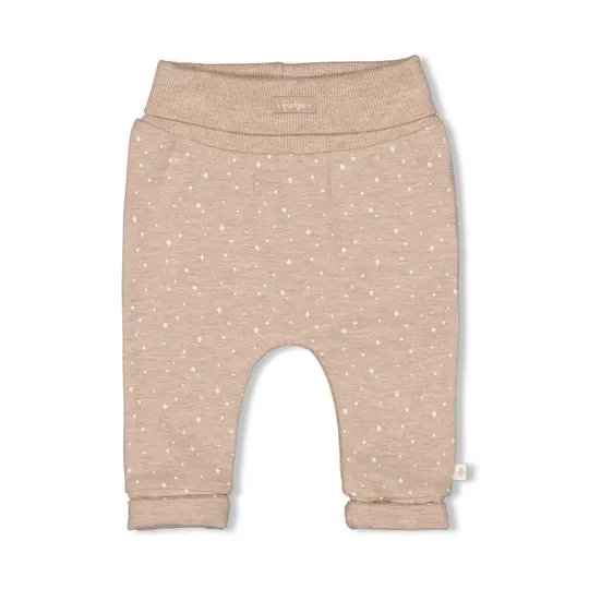 Feetje The Magic is in You AOP Broek - Taupe Melange