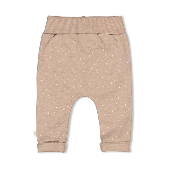 Feetje The Magic is in You AOP Broek - Taupe Melange