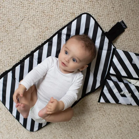 KipKep Woller + Napper Combi‑Set – Panda White