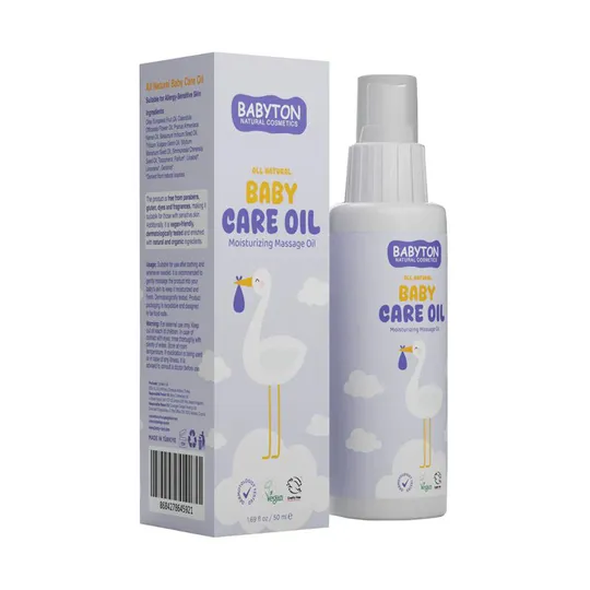 Babyton Natuurlijke Baby Verzorgingsolie - 50ml