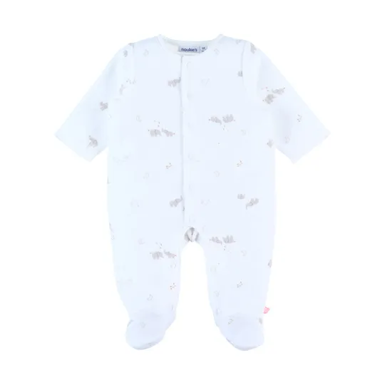 Noukie's B&M Pyjama - Fluweel - Bali en Moka