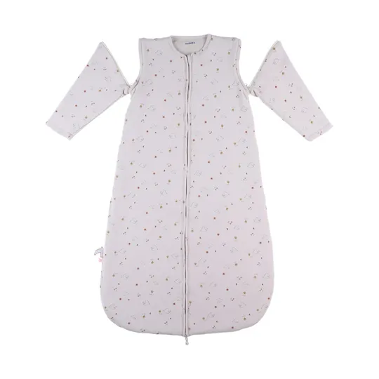 Noukie's B&M Slaapzak –Jersey – Afritsbare mouwen- Geluksduiven