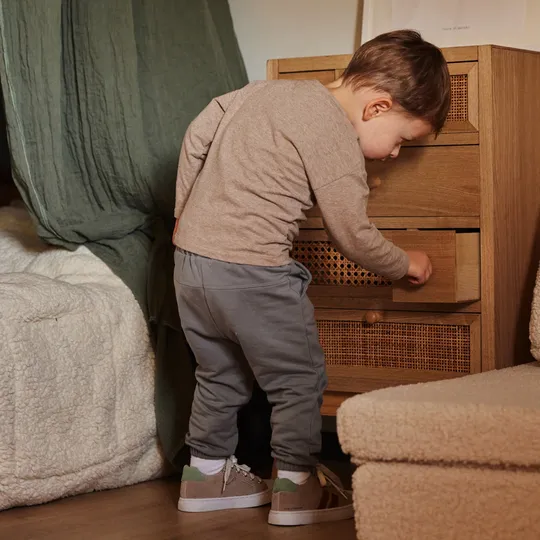 Dirkje T‑Shirt LS – Faded Brown