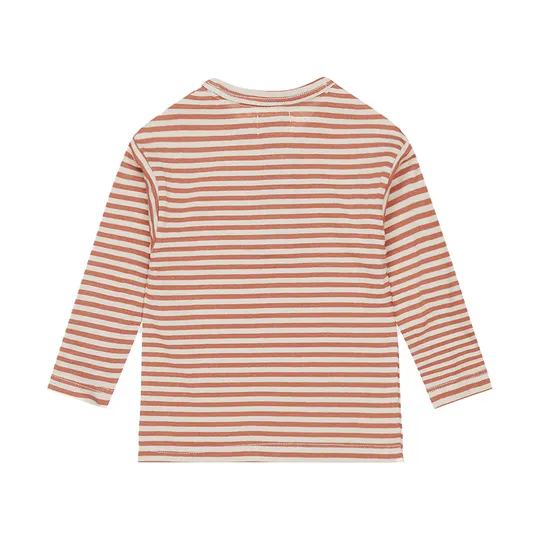Dirkje Stripes T-shirt - Pebble
