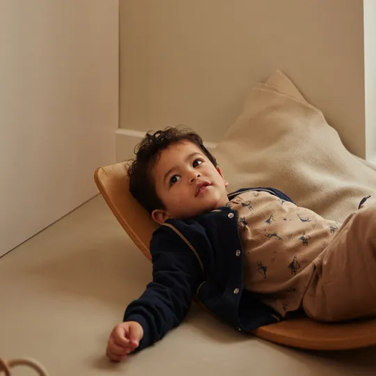 Dirkje Henley T-shirt 2-Pack - Taupe + Navy