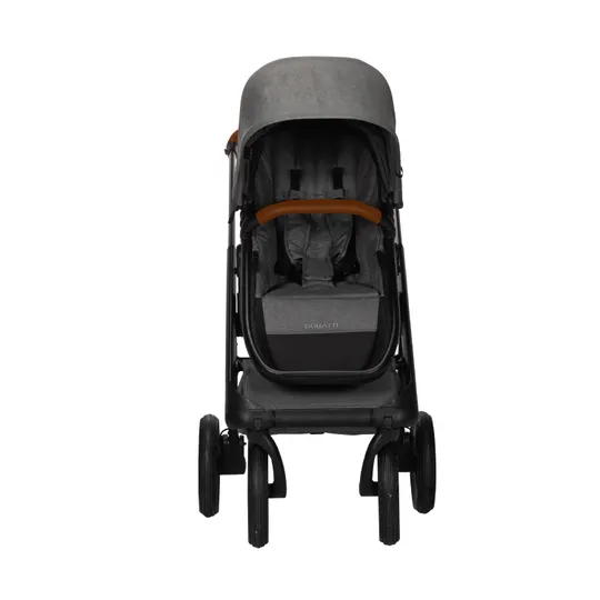Dubatti One E5 Kinderwagen 2-in-1 Frame Black/Cognac