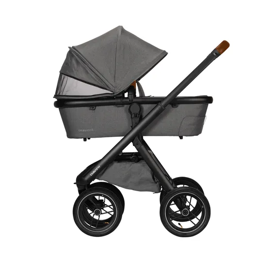 Dubatti One E5 Kinderwagen 2-in-1 Frame Black/Cognac
