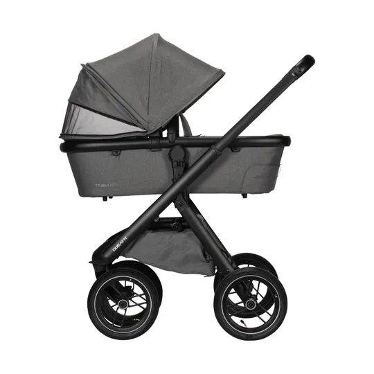 Dubatti One E5 Kinderwagen 2-in-1 Frame Black/Black
