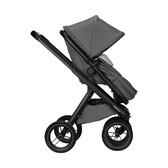 Dubatti One E5 Kinderwagen 2-in-1 Frame Black/Black