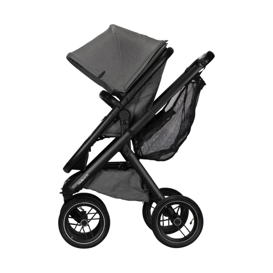 Dubatti One E5 Kinderwagen 2-in-1 Frame Black/Black