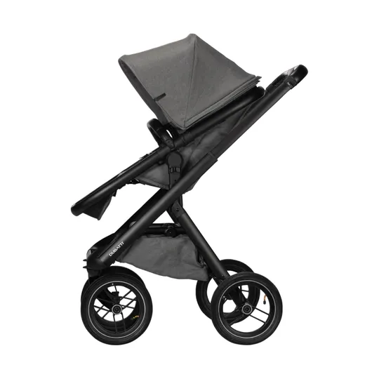 Dubatti One E5 Kinderwagen 2-in-1 Frame Black/Black