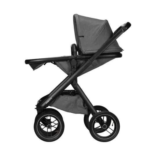 Dubatti One E5 Kinderwagen 2-in-1 Frame Black/Black