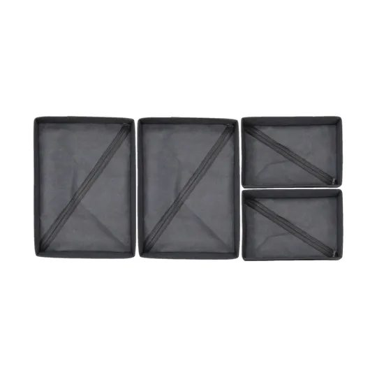Puck Organizer Set 4 stuks - Donkergrijs