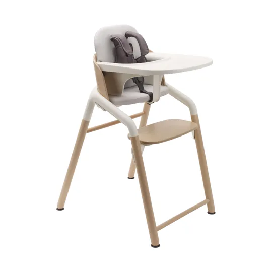 Bugaboo Giraffe Kinderstoel Compleet Bundel - Wood / White