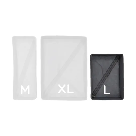 Puck Organizer - L - 26 x 18 x 10 cm - Donkergrijs