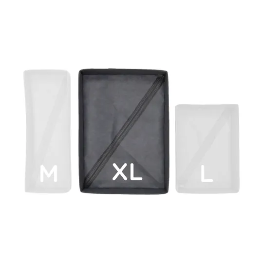 Puck Organizer - XL - 26 x 36 x 10 cm - Donkergrijs