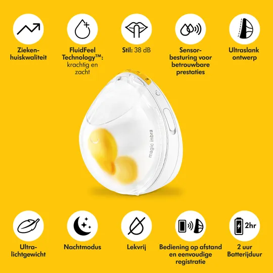 Medela Magic InBra™ Borstkolf Enkelzijdig Elektrisch