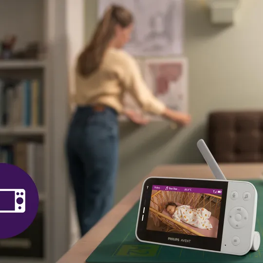 Philips Avent Babyfoon - Connected Video Monitor - SCD953/26