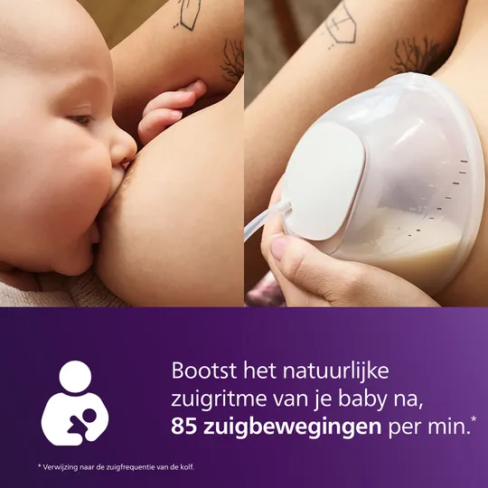 Philips Avent Borstkolf - Handsfree Enkelzijdig + Melkbewaarzakje
