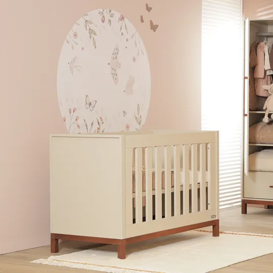 Interbaby Ledikant 60 x 120 - Commode - Hanglegkast Pluto