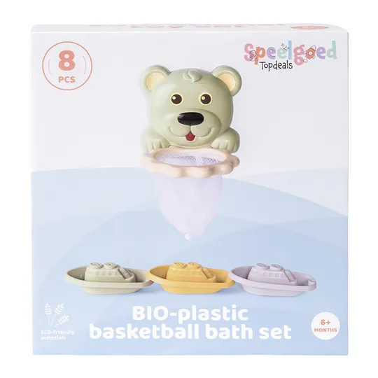 Speelgoedtopdeals Badspeelgoedset 8-Delig - Bioplastic