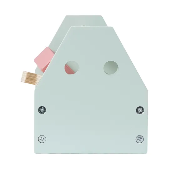 Phoohi Houten Gereedschapskist - 14 delig - Pastelkleur