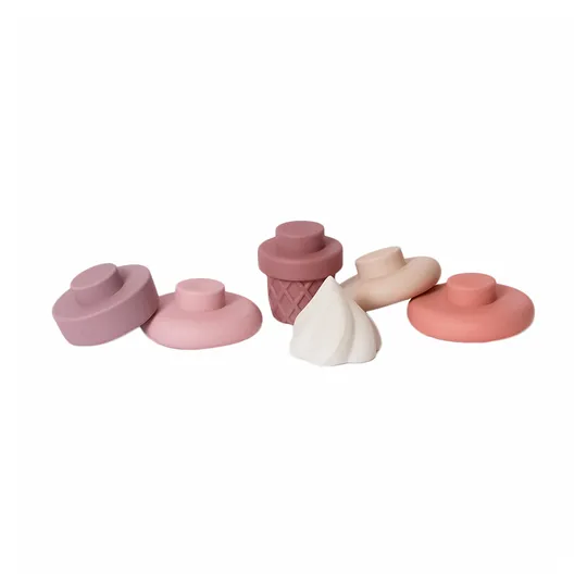 Baby Favorite Stapeltoren Ijs  - Bioplastic/Natuurrubber  