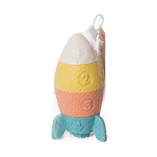 Baby Favorite Stapeltoren Raket - Bioplastic/Natuurrubber  
