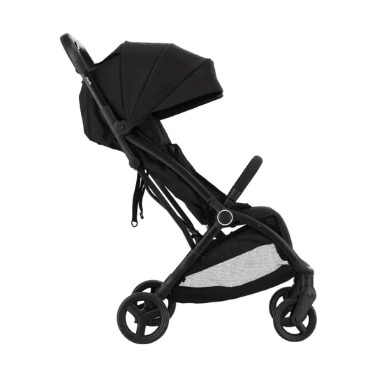Puck Tweelingbuggy Compact - Nicky - Zwart