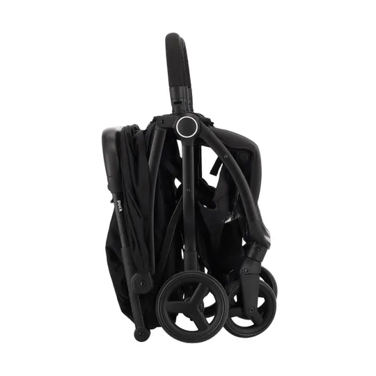 Puck Tweelingbuggy Compact - Nicky - Zwart