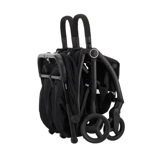 Puck Tweelingbuggy Compact - Nicky - Zwart