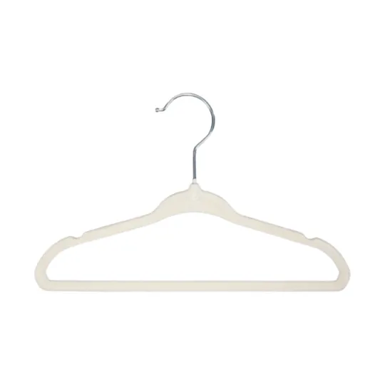 Puck Kledinghanger Velours 48 stuks