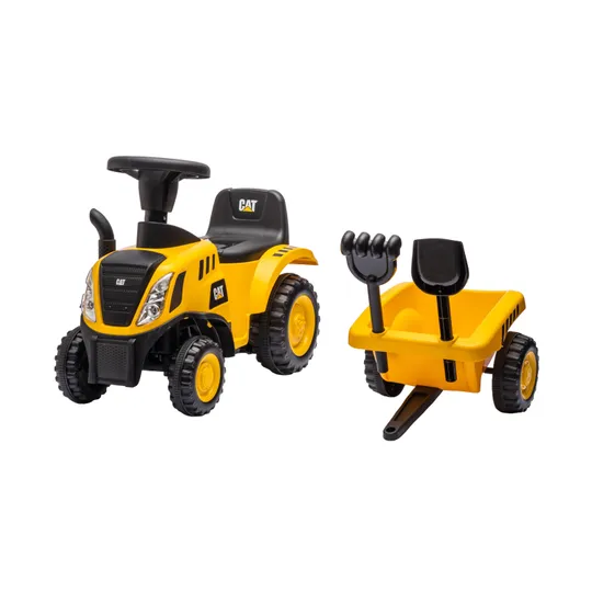 Puck loopauto tractor + aanhanger CAT