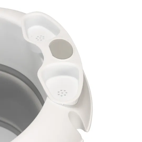 Puck Opvouwbaar Badje II Wit/Grijs