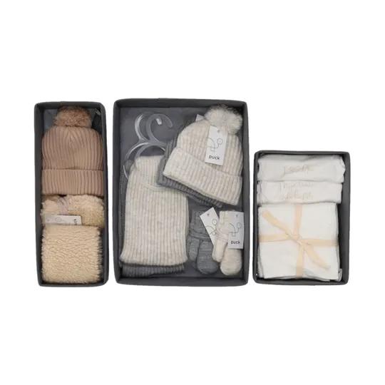 Puck Organizer - L - 26 x 18 x 10 cm - Donkergrijs