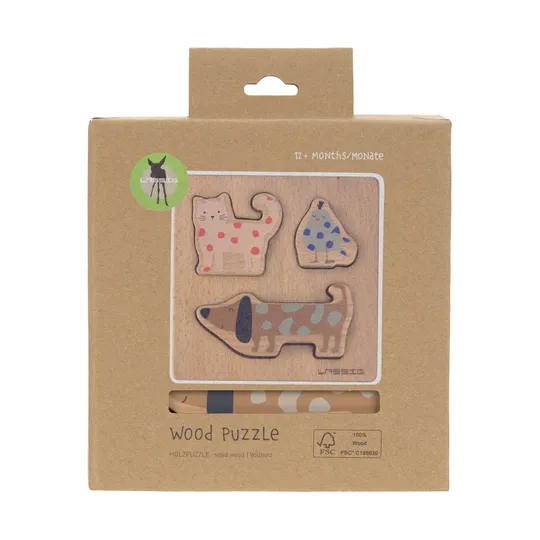 Lässig Little Mateys Puzzle - Wood