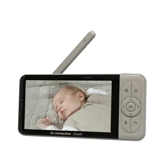 Qute Beeldbabyfoon Q-Connection Smart WIFI 2-IN-1 5HD