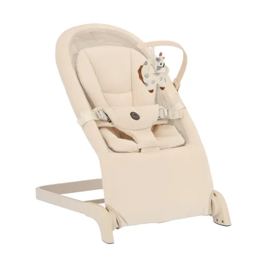 Qute Bouncer Q-Divan Ivory velvet