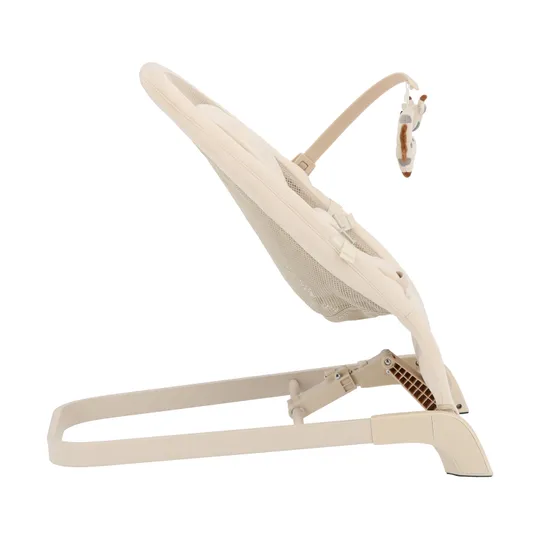 Qute Bouncer Q-Divan Ivory velvet