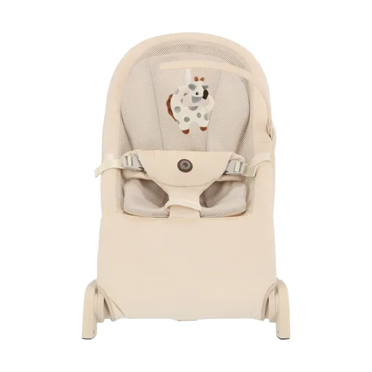 Qute Bouncer Q-Divan Ivory velvet